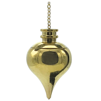 Маятник для биолокации металлический Classic Brass Chamber Lo Scarabeo