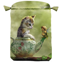 Мешочек для карт Таро Fantasy Cats (Фэнтези Кот)