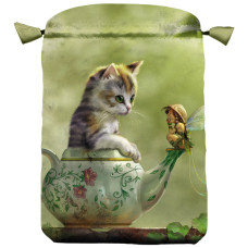 Мешочек для карт Таро Fantasy Cats (Фэнтези Кот)