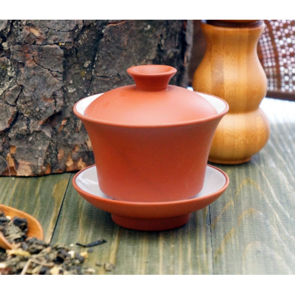Гайвань глина с эмалью Исин Светло коричневый