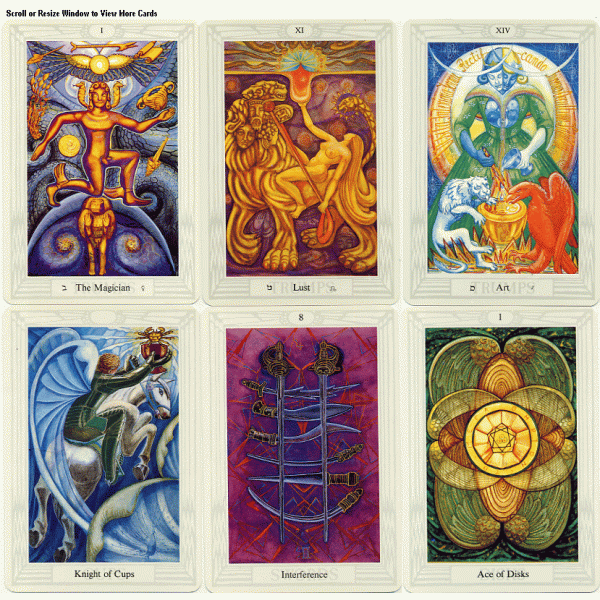 Aleister Crowley Thoth Tarot. Таро Тота Алистера Кроули