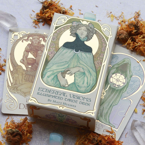 The Ethereal Visions: An Illuminated Tarot Deck