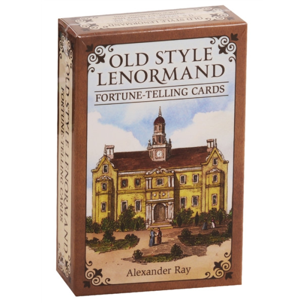 Old Style Lenormand  Старый Стиль Ленорман (38 карт + инструкция на англ яз)  Alexander Ray