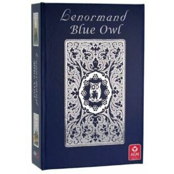 Mille Lenormand Blue Owl Голубая сова оракул Ленорман