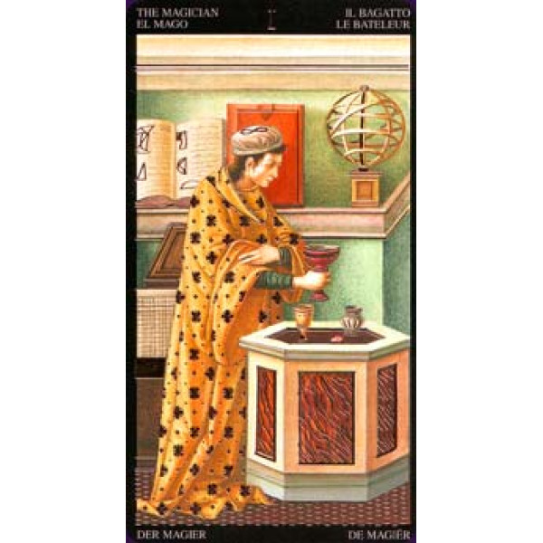 Золотое Таро Боттичелли  Golden Botticelli Tarot