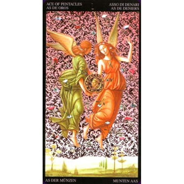 Золотое Таро Боттичелли  Golden Botticelli Tarot