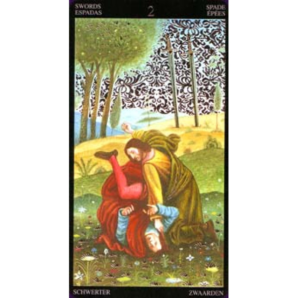 Золотое Таро Боттичелли  Golden Botticelli Tarot