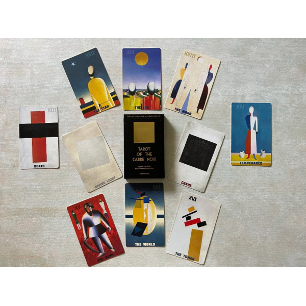 Карты Таро Чёрного Квадрата от Евгений Виницкий | Tarot of the Carré Noir by Eugene Vinitski, Tarotmania