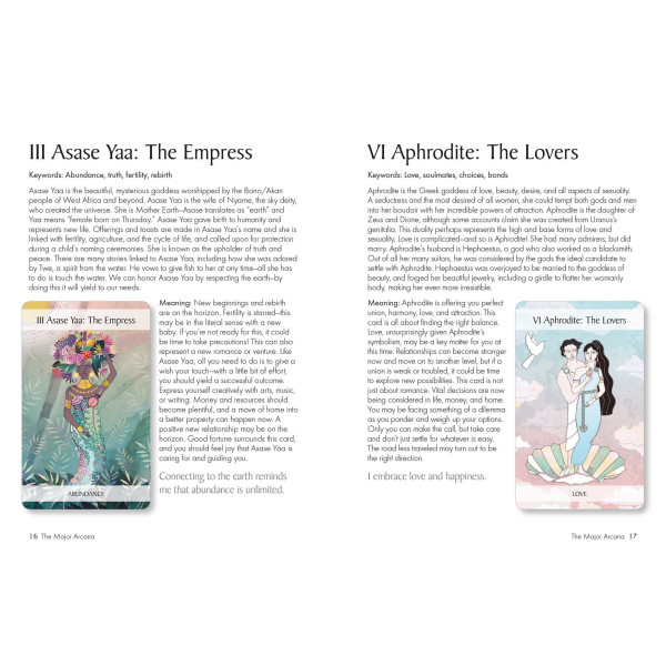 Таро Мифической Богини - The Mythic Goddess Tarot