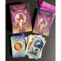 For the Love of Dragons: Oracle Deck & Book Set - Во имя любви к драконам Оракул