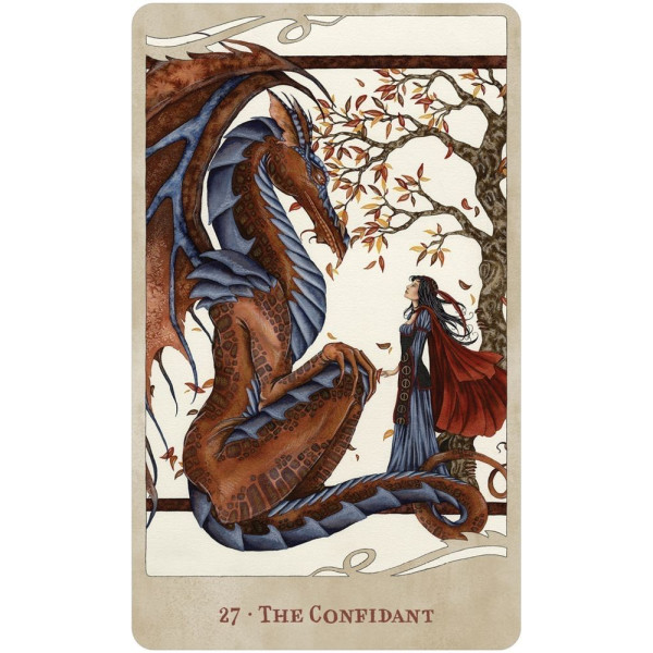 For the Love of Dragons: Oracle Deck & Book Set - Во имя любви к драконам Оракул