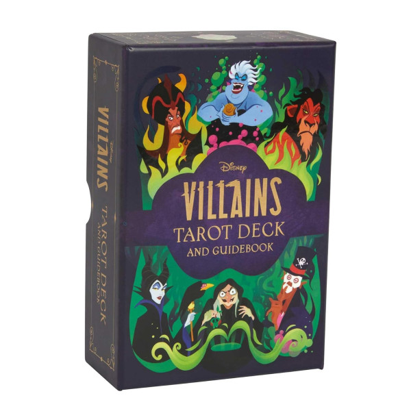 Disney Villains Tarot Deck and Guidebook - Таро Злодеев Диснея + путеводитель