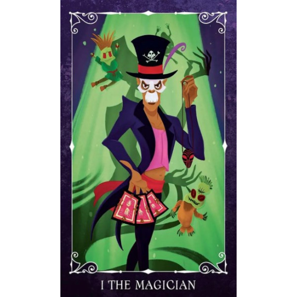 Disney Villains Tarot Deck and Guidebook - Таро Злодеев Диснея + путеводитель