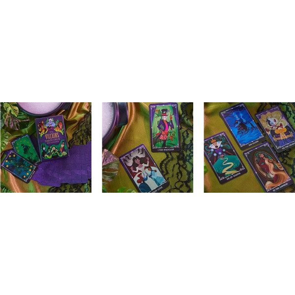 Disney Villains Tarot Deck and Guidebook - Таро Злодеев Диснея + путеводитель