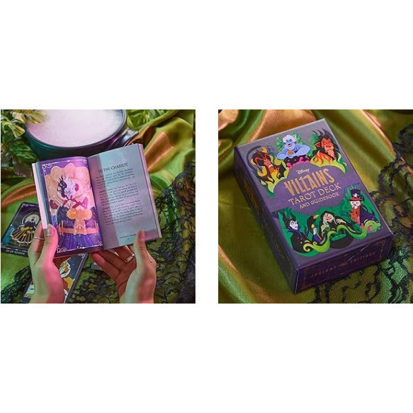 Disney Villains Tarot Deck and Guidebook - Таро Злодеев Диснея + путеводитель