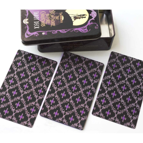 Карты Таро Кошмар перед Рождеством в металлической коробке | The Nightmare before Christmas Tarot in a metal box