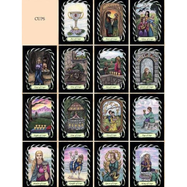 Steele Wizard Tarot: The Language of the Soul -Волшебное таро Стил: Язык души