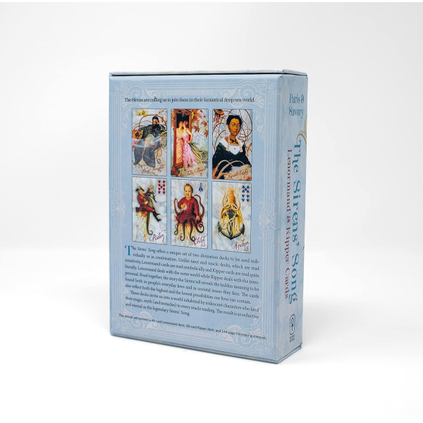 Таро Песня Сиреней Ленорман и Киппер - The Sirens' Song Lenormand and kipper cards. Weiser Books