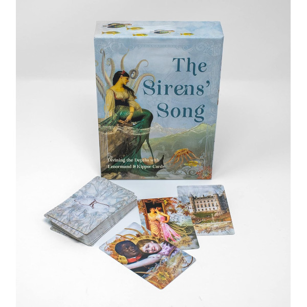 Таро Песня Сиреней Ленорман и Киппер - The Sirens' Song Lenormand and kipper cards. Weiser Books