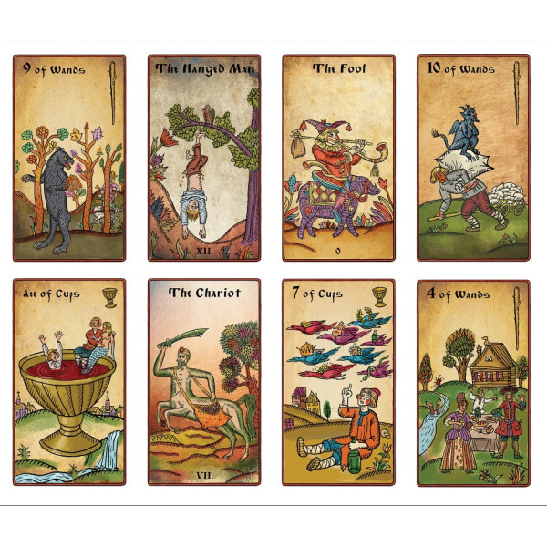Авторское таро Лубок от Евгения Виницкого | Lubok Tarot by Evgeny Vinitsky