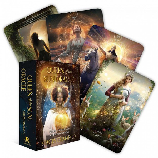 Карты Оракул Королевы Солнца - Queen Of The Sun Oracle. Rockpool Publishing