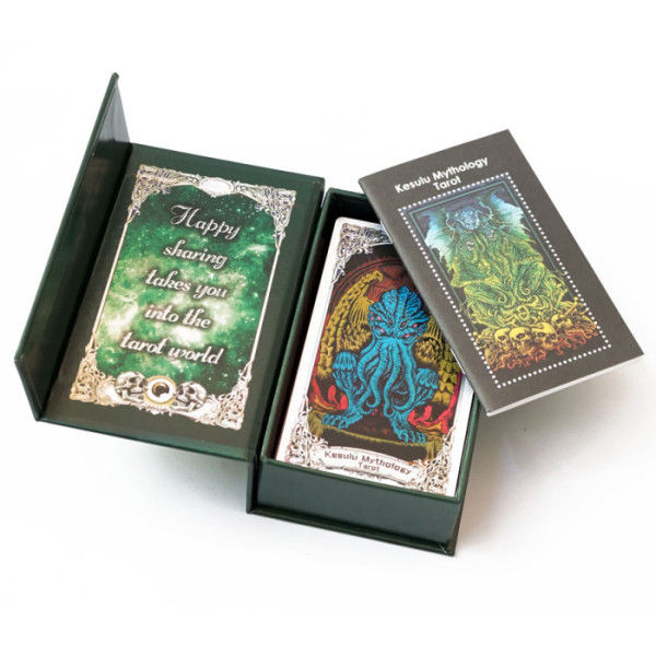 Карты Таро Ктулху Владыки Злых Духов Kesulu Mythology Tarot
