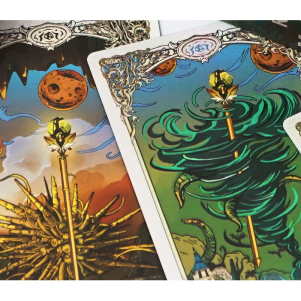 Карты Таро Ктулху Владыки Злых Духов Kesulu Mythology Tarot