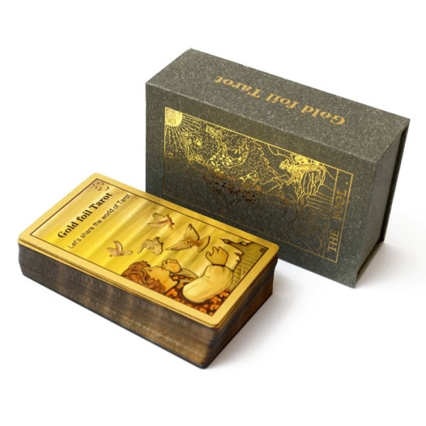 Карты Таро Уэйта Waite's Tarot Cards золотое рамочное Gold Foil