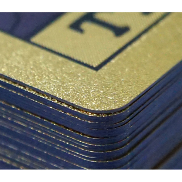 Карты Таро Уэйта с подсказками в коробке - Gold Foil Edition Golden Pattern