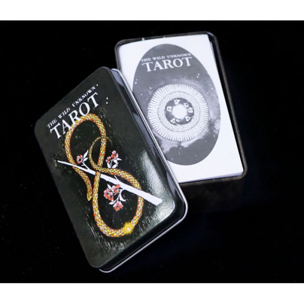 Карты Таро Дикое Неизвестное в металлической коробке | The Wild Unknown Tarot in a metal box