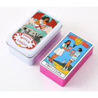 Карты Таро Современной ведьмы в металлической коробке | Modern Witch Tarot in a metal box