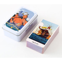 Карты Таро Белого Божества в металлической коробке | White Numen Tarot in a metal box