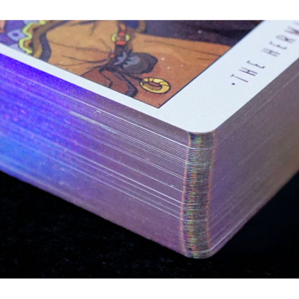 Карты Таро Белого Божества в металлической коробке | White Numen Tarot in a metal box