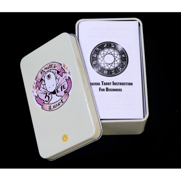 Карты Таро Бритта Третий глаз в металлической коробке | Third Eye Tarot in a metal box