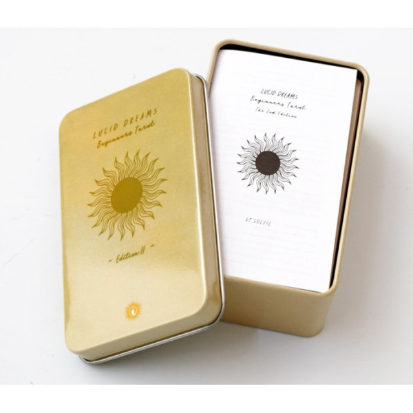 Карти Таро Свідомі сни в металевій коробці | Lucid Dreams Tarot Cards in a Metal Box