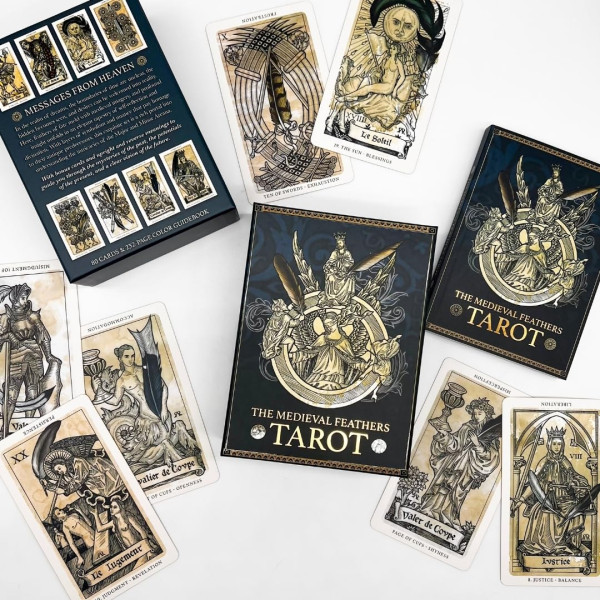 Карты Таро Средневековое Перьев - The Medieval Feathers Tarot