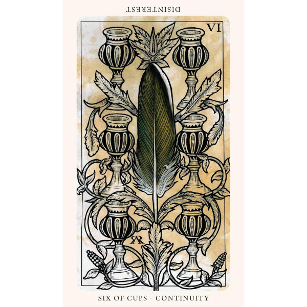 Карты Таро Средневековое Перьев - The Medieval Feathers Tarot