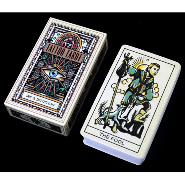 Карты Таро Тату Чернила и Интуиция (Tattoo tarot ink & intuition) od-30562