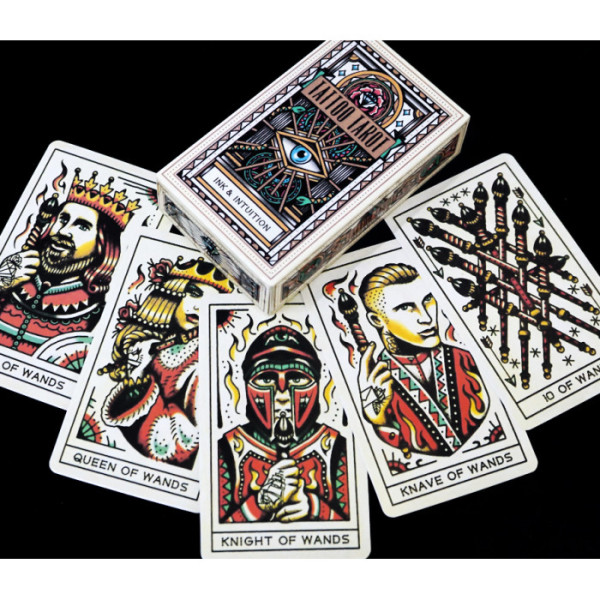 Карты Таро Тату Чернила и Интуиция (Tattoo tarot ink & intuition) od-30562