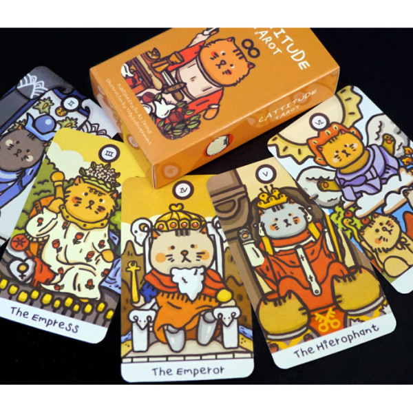 Карты Кошачье Таро (Cattitude Tarot) od-30649