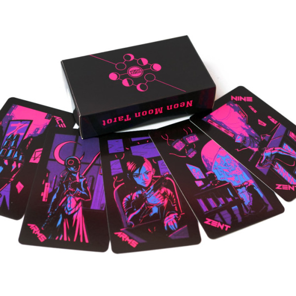 Карты Таро Неоновой Луны (Neon Moon Tarot)  od-30691