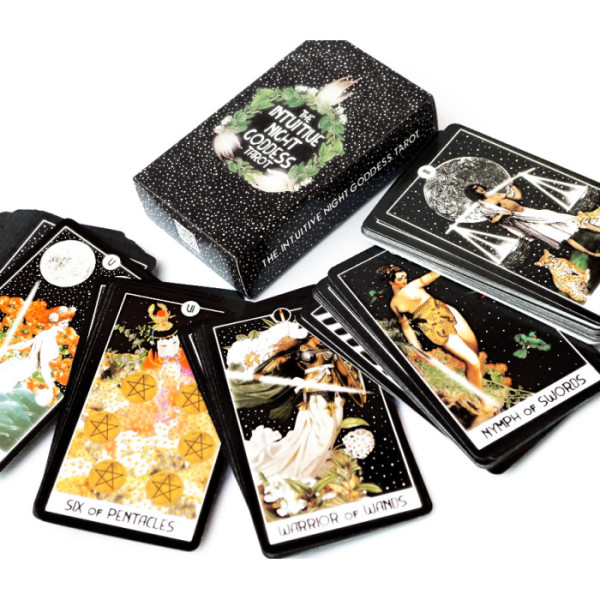 Карты Таро Интуитивное Таро Ночной Богини (The Intuitive Night Goddess Tarot) od-30677