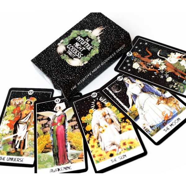 Карты Таро Интуитивное Таро Ночной Богини (The Intuitive Night Goddess Tarot) od-30677