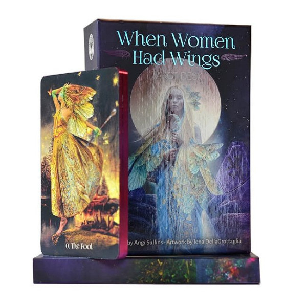 Карты Таро Когда у женщины были крылья - When Women Had Wings Tarot Deck. U. S. Games Systems