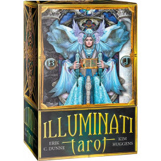 Карти Таро Ілюмінатів Безрамкове- Premium Illuminati Tarot. Lo Scarabeo