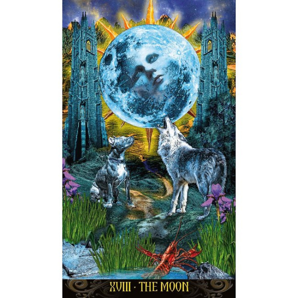 Карти Таро Ілюмінатів Безрамкове- Premium Illuminati Tarot. Lo Scarabeo