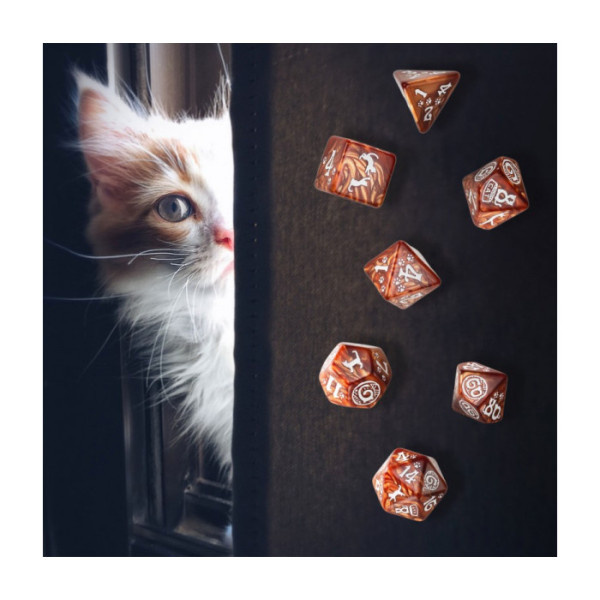 Кубики RPG CATS Dice Set: Muffin. Q WORKSHOP