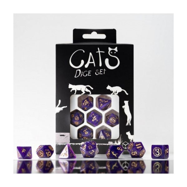 Кубики RPG CATS Dice Set: Purrito. Q WORKSHOP