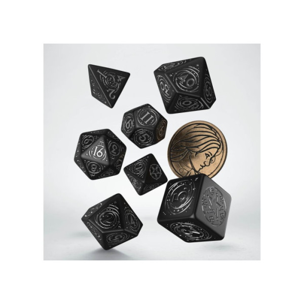 Кубики The Witcher Dice Set. Yennefer. Q WORKSHOP