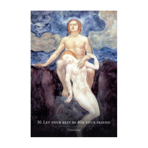 Карты Оракул Пророк Кахлила Гибрана - Kahlil Gibran’s the Prophet Oracle Card Set. Blue Angel